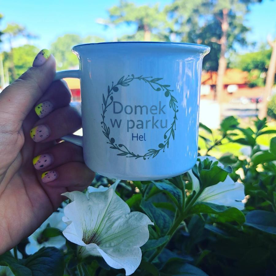 Domek W Parku 헬 외부 사진